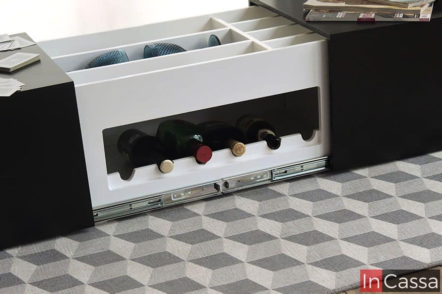 InCassa Muebles Edomex mueblería CDMX Mesa de Centro Cantina expandible Modelo GALWAY 3