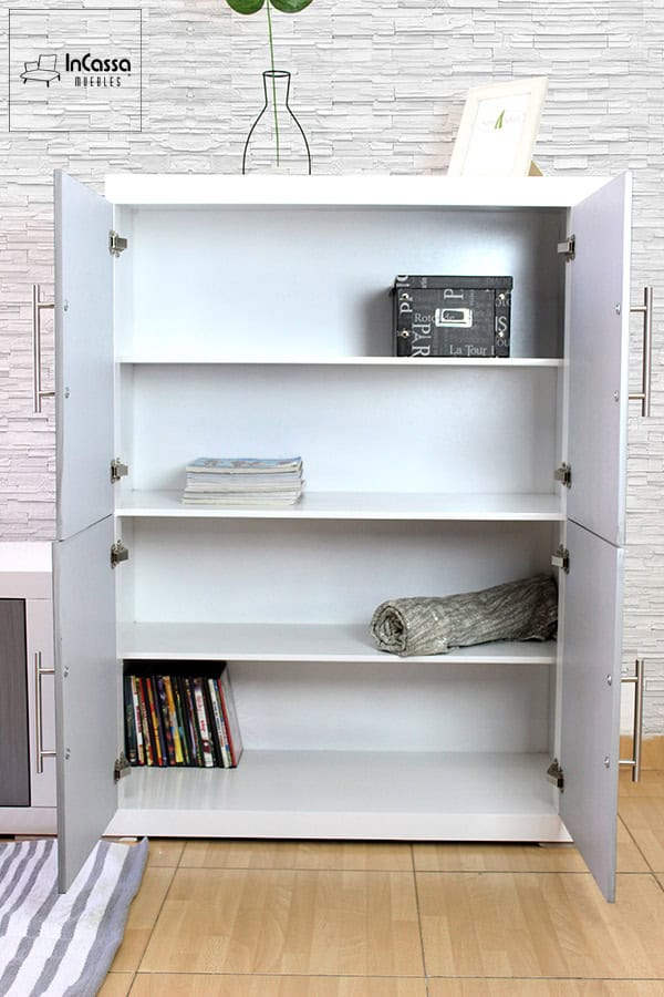 InCassa Muebles Edomex mueblería CDMX Centro de Entretenimiento Vintage Modelo GINEBRA 6