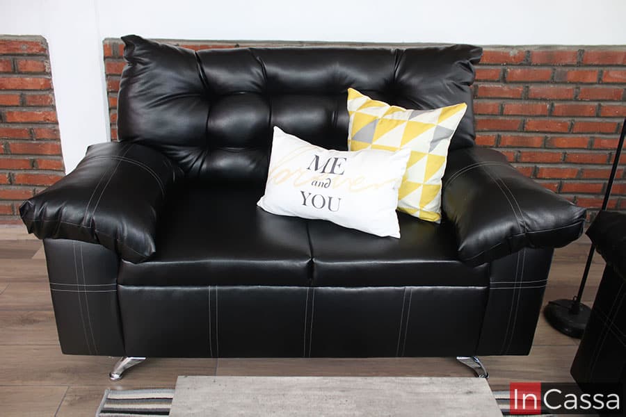 InCassa Muebles Edomex mueblería CDMX Sala capitonada 3 piezas Modelo GITEGA 3