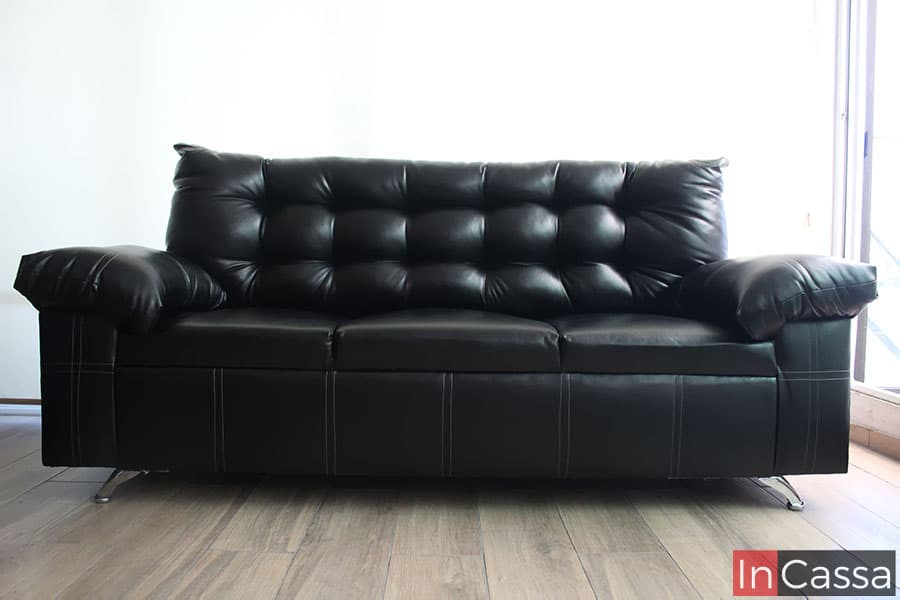 InCassa Muebles Edomex mueblería CDMX Sala capitonada 3 piezas Modelo GITEGA 6