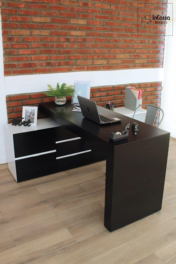 InCassa Muebles Edomex mueblería CDMX Escritorio Modelo GOMBE 1