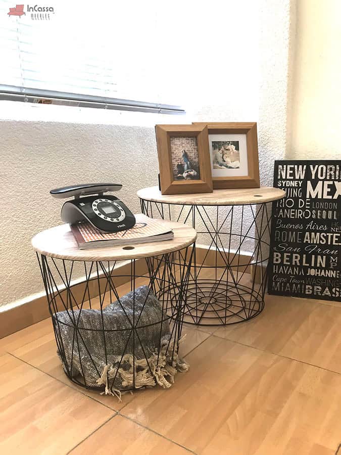 InCassa Muebles Edomex mueblería CDMX Set de 2 Mesas de Centro Nórdicas Modelo GOSSAU 4