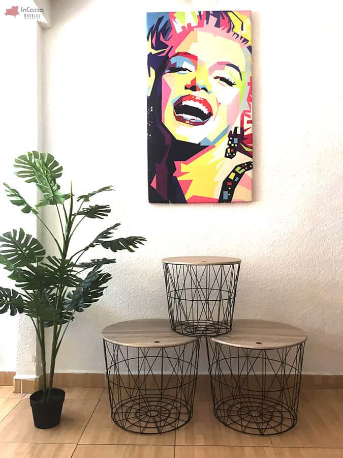 InCassa Muebles Edomex mueblería CDMX Set de 3 Mesas de Centro Nórdicas Modelo GOSSAU 6