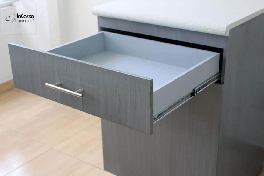 InCassa Muebles Edomex mueblería CDMX Cocina integral GOUDA 2.40m diseñada para ESTUFA 7