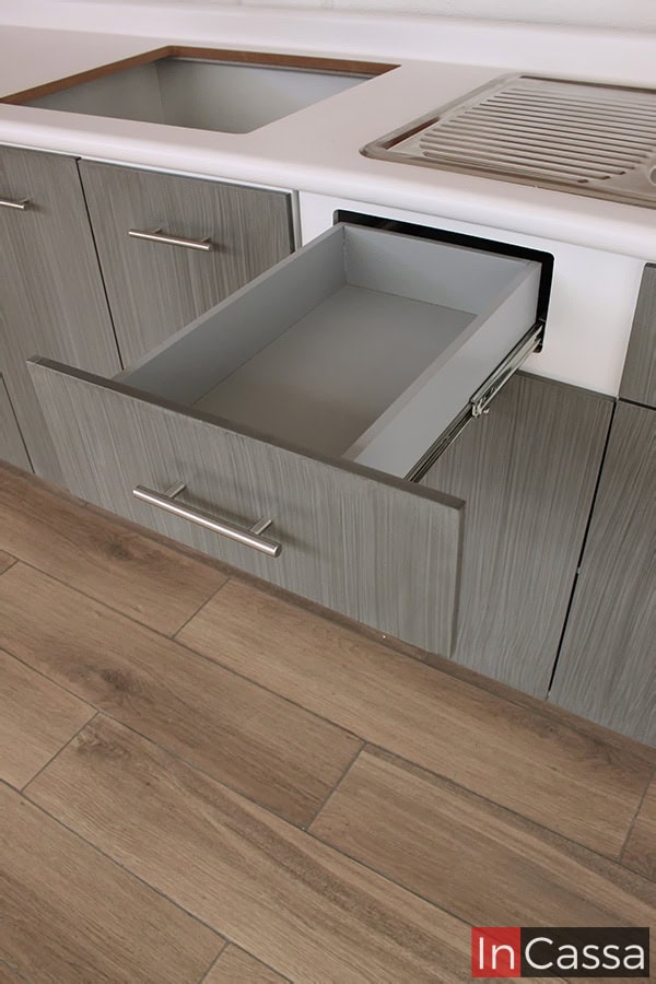 InCassa Muebles Edomex mueblería CDMX Cocina integral GOUDA 2.40m diseñada para PARRILLA 8