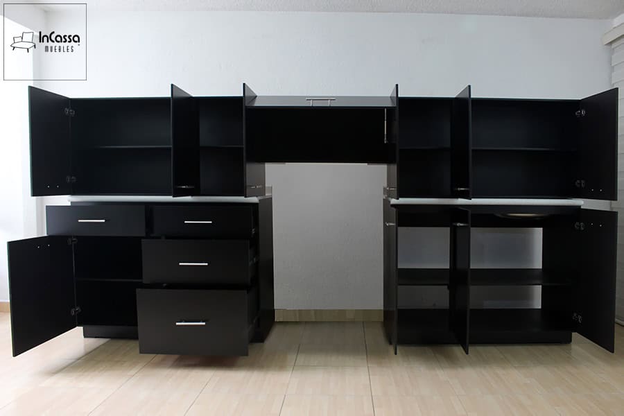 InCassa Muebles Edomex mueblería CDMX Cocina integral GRENOBLE 3.20m para ESTUFA 8