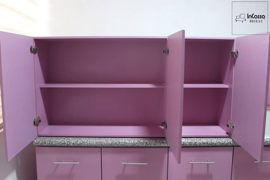 InCassa Muebles Edomex mueblería CDMX Cocina integral GRENOBLE 3.20m diseñada para PARRILLA 4