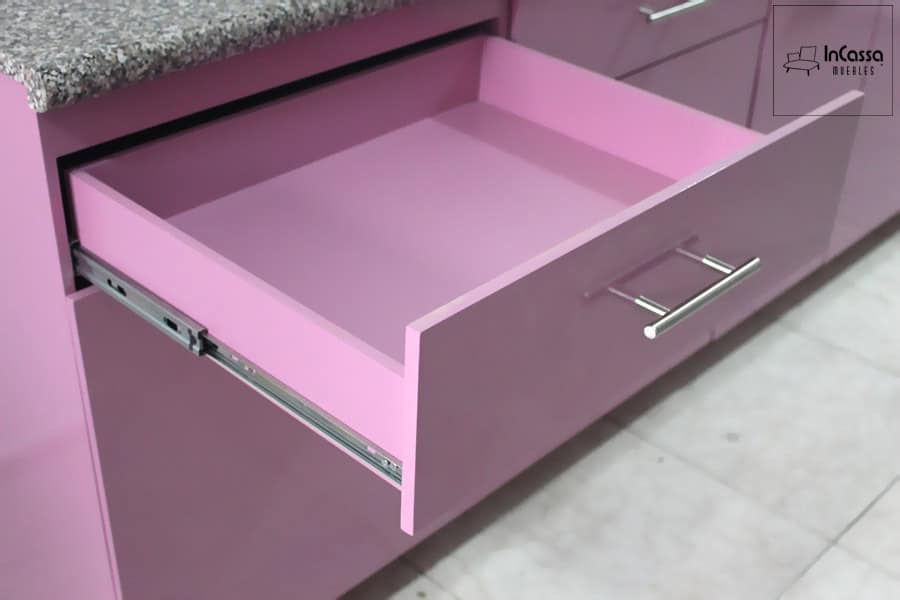 InCassa Muebles Edomex mueblería CDMX Cocina integral GRENOBLE 3.20m diseñada para PARRILLA 7