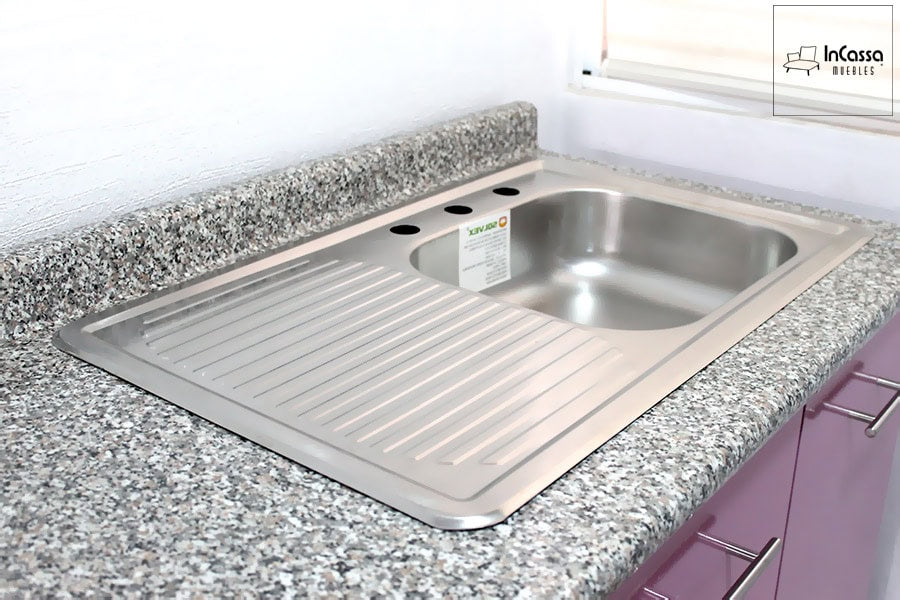 InCassa Muebles Edomex mueblería CDMX Cocina integral GRENOBLE 3.20m diseñada para PARRILLA 3