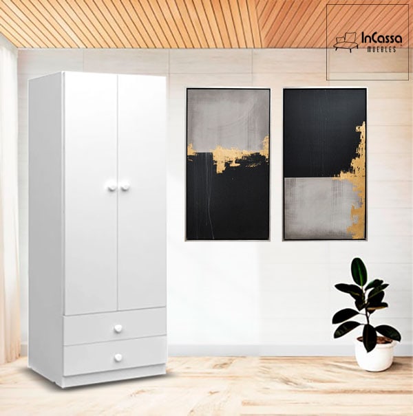 InCassa Muebles Edomex mueblería CDMX Guardarropa Modelo GROENLANDIA 1
