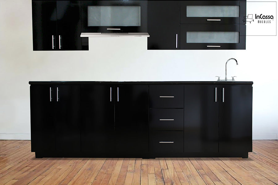 InCassa Muebles Edomex mueblería CDMX Cocina integral HOLANDA 2.60m diseñada para PARRILLA 1