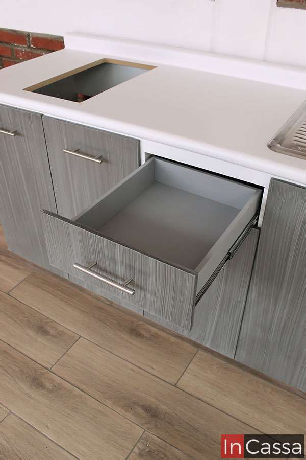 InCassa Muebles Edomex mueblería CDMX Cocina integral HAMBURGO 2m diseñada para PARRILLA 7