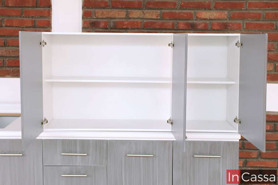 InCassa Muebles Edomex mueblería CDMX Cocina integral HAMBURGO 2m diseñada para PARRILLA 3