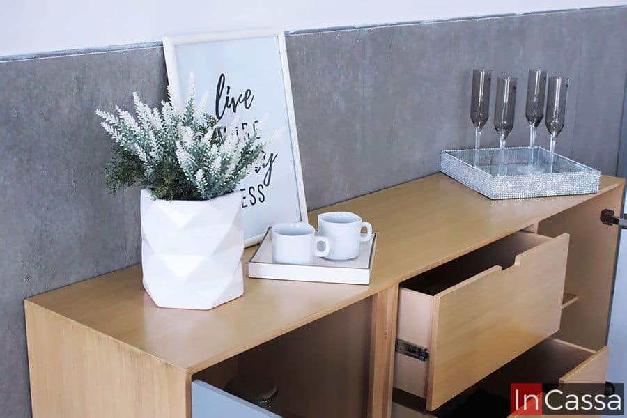 InCassa Muebles Edomex mueblería CDMX Bufetero Vintage Modelo HEREDIA 3
