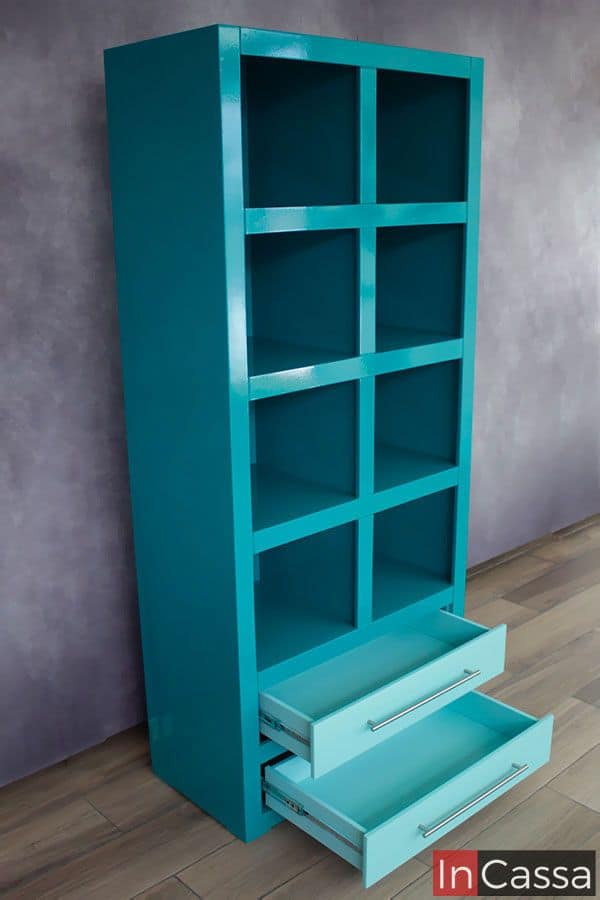 InCassa Muebles Edomex mueblería CDMX Librero Modelo HESSE 8