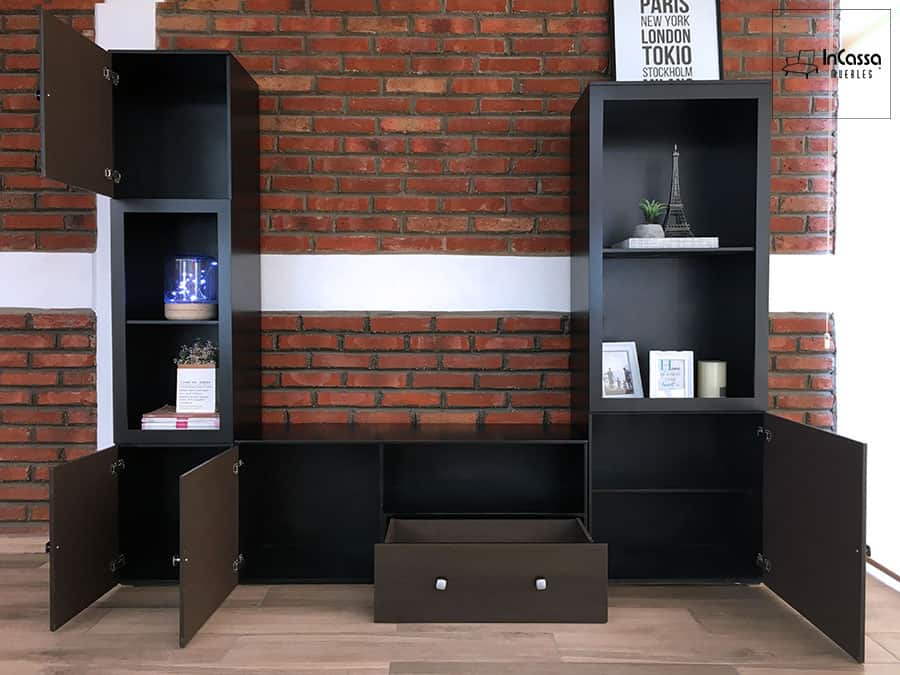 InCassa Muebles Edomex mueblería CDMX Centro de Entretenimiento Modelo HIROSHIMA 2
