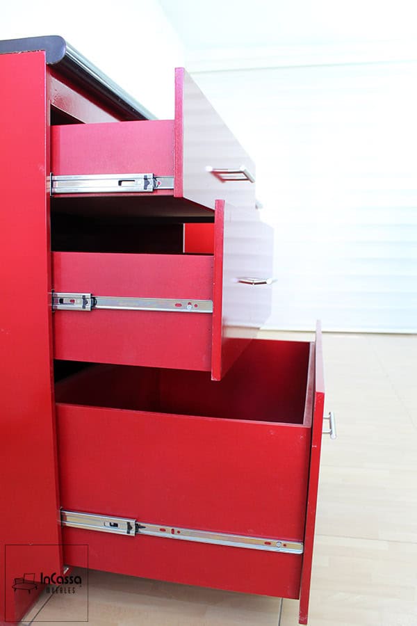 InCassa Muebles Edomex mueblería CDMX Cocina integral HONOLULU 2.50m diseñada para ESTUFA 6