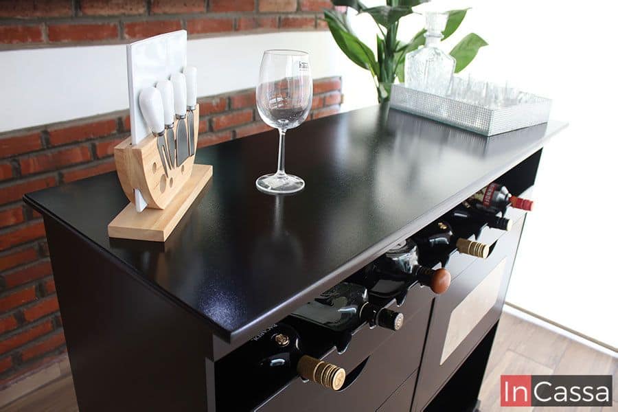 InCassa Muebles Edomex mueblería CDMX Cantina con Bancos Modelo HUASCA 11