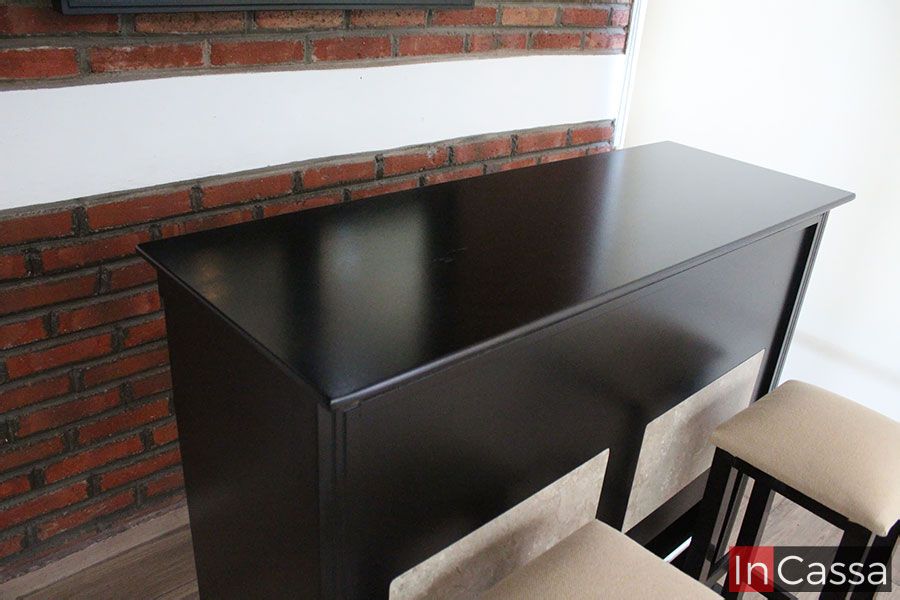 InCassa Muebles Edomex mueblería CDMX Cantina con Bancos Modelo HUASCA 22