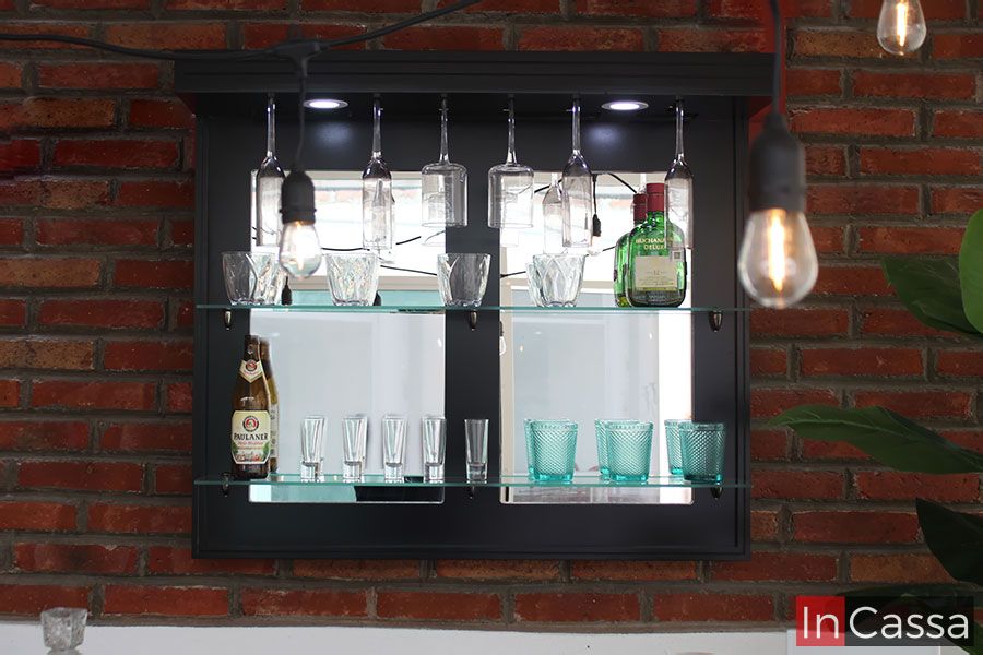 InCassa Muebles Edomex mueblería CDMX Cantina con Bancos Modelo HUASCA 3