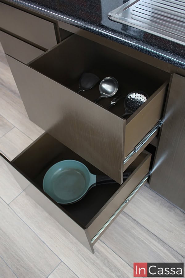 Cocina integral ILLINOIS 2.40m diseñada para ESTUFA