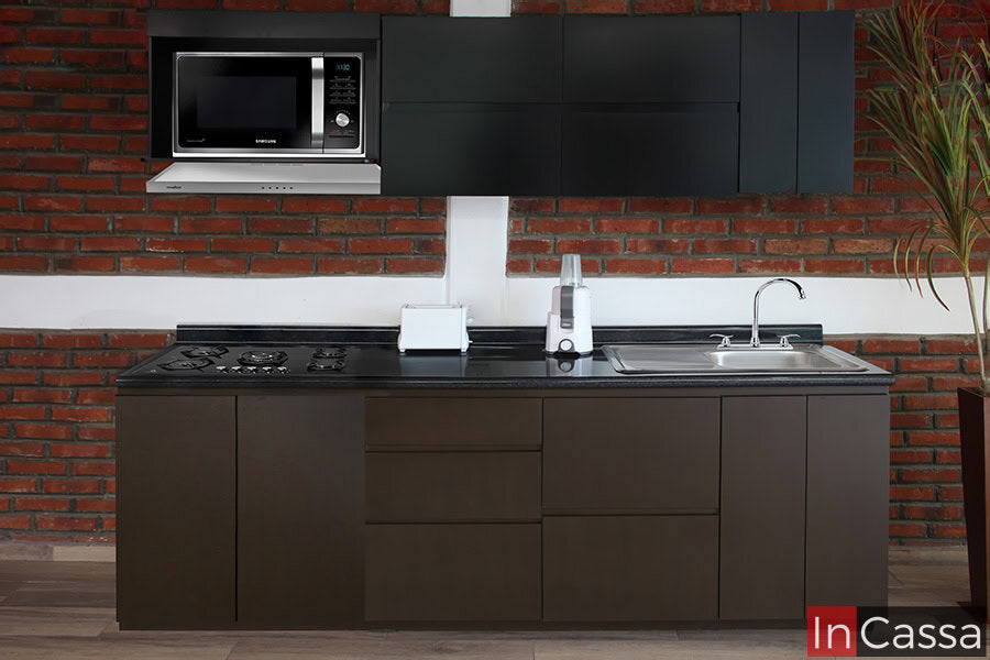 Cocina integral ILLINOIS 2.40m diseñada para PARRILLA