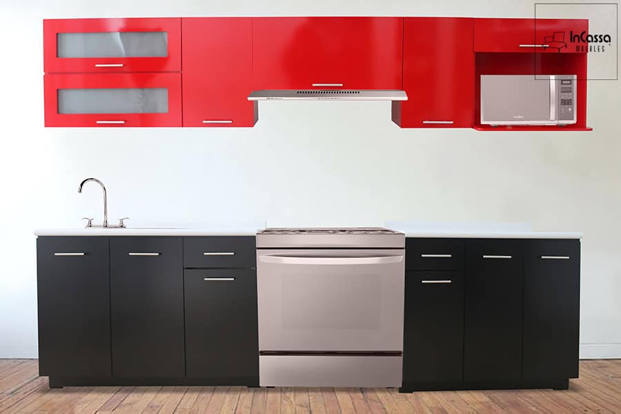 InCassa Muebles Edomex mueblería CDMX Cocina integral INGLATERRA 3m diseñada para ESTUFA 1