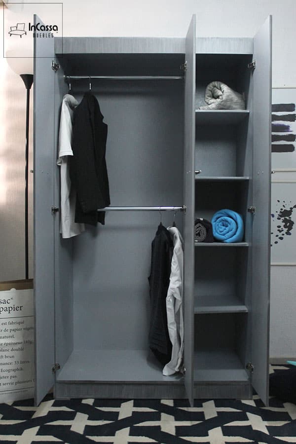 InCassa Muebles Edomex mueblería CDMX Guardarropa Modelo IRAN 3