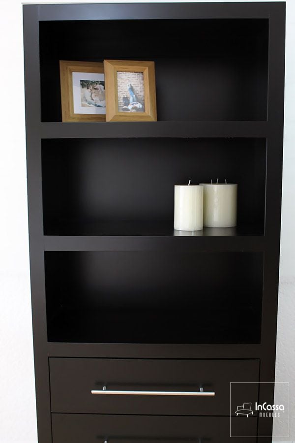 InCassa Muebles Edomex mueblería CDMX Librero Modelo JANEIRO 5