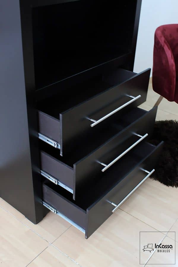 InCassa Muebles Edomex mueblería CDMX Librero Modelo JANEIRO 6