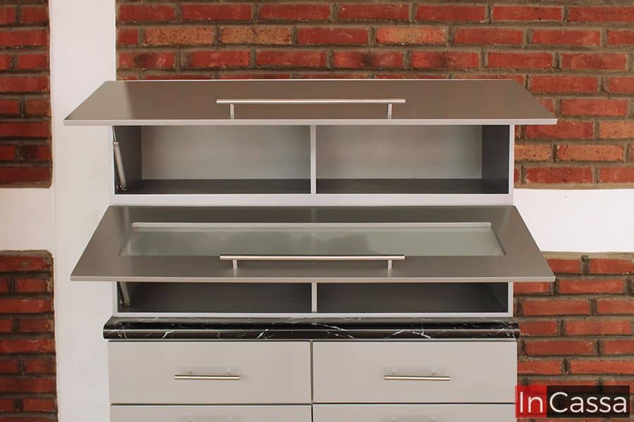 InCassa Muebles Edomex mueblería CDMX Cocina integral KALAHARI 2.80m diseñada para ESTUFA 4