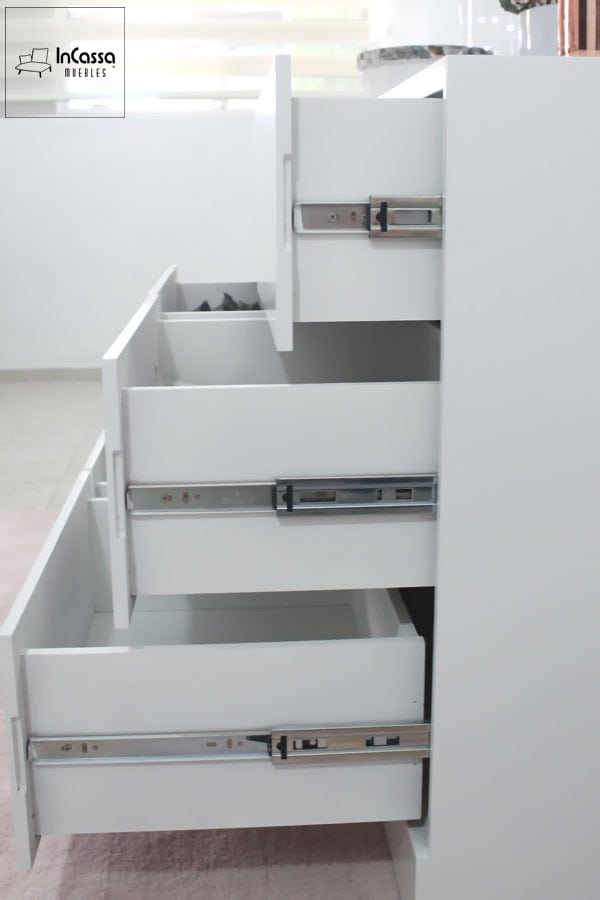 InCassa Muebles Edomex mueblería CDMX Tocador Modelo KENDALL 4