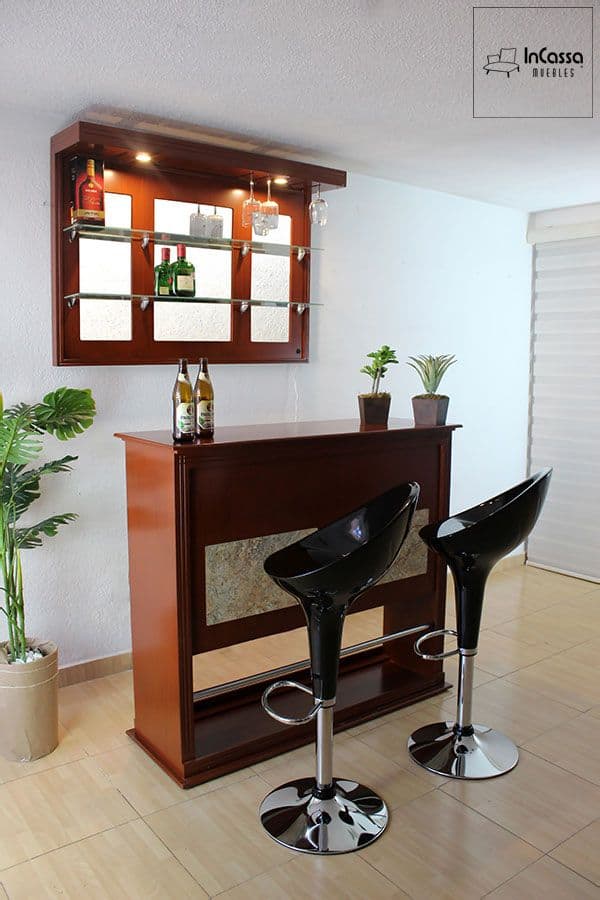 InCassa Muebles Edomex mueblería CDMX Cantina con Bancos Modelo BONN GLOVER 5