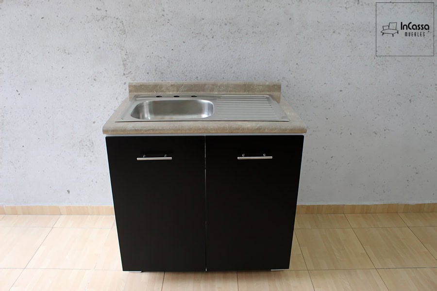 InCassa Muebles Edomex mueblería CDMX Cocina integral KINGSTON 1.70m diseñada para ESTUFA 4