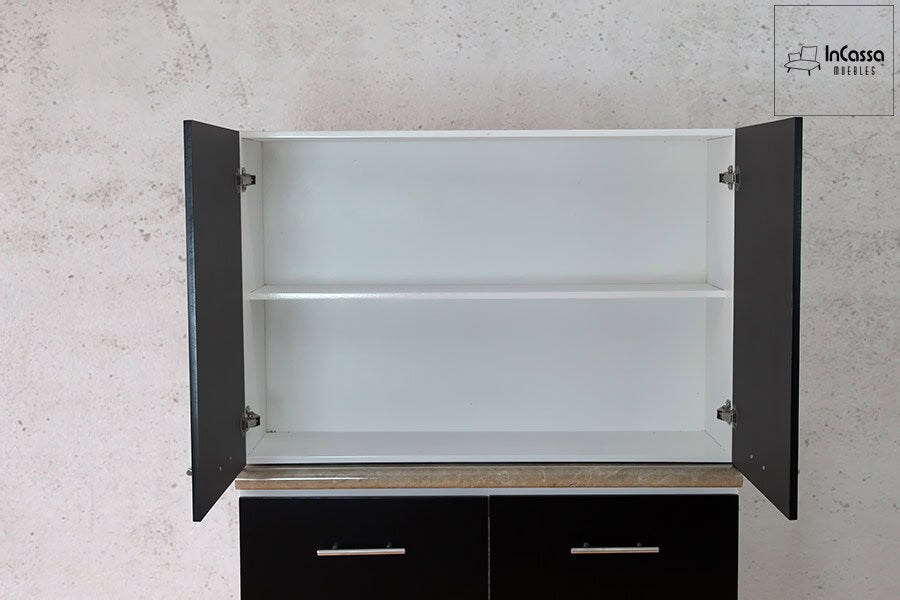 InCassa Muebles Edomex mueblería CDMX Cocina integral KINGSTON 1.70m diseñada para ESTUFA 6