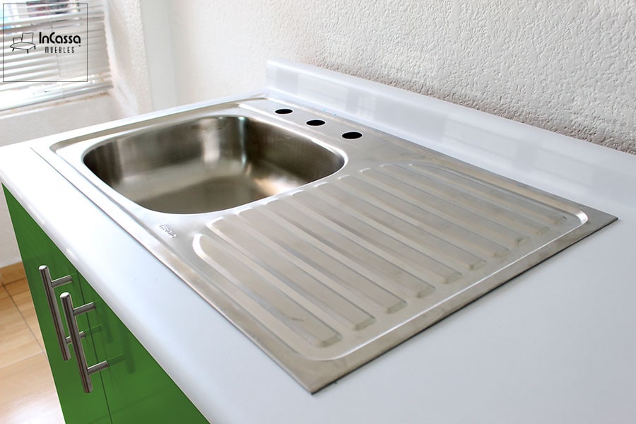 InCassa Muebles Edomex mueblería CDMX Cocina integral LA ROCHELLE 2.80m diseñada para PARRILLA 7