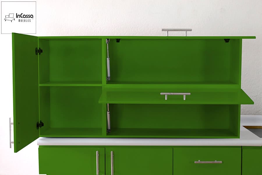 InCassa Muebles Edomex mueblería CDMX Cocina integral LA ROCHELLE 2.80m diseñada para PARRILLA 3