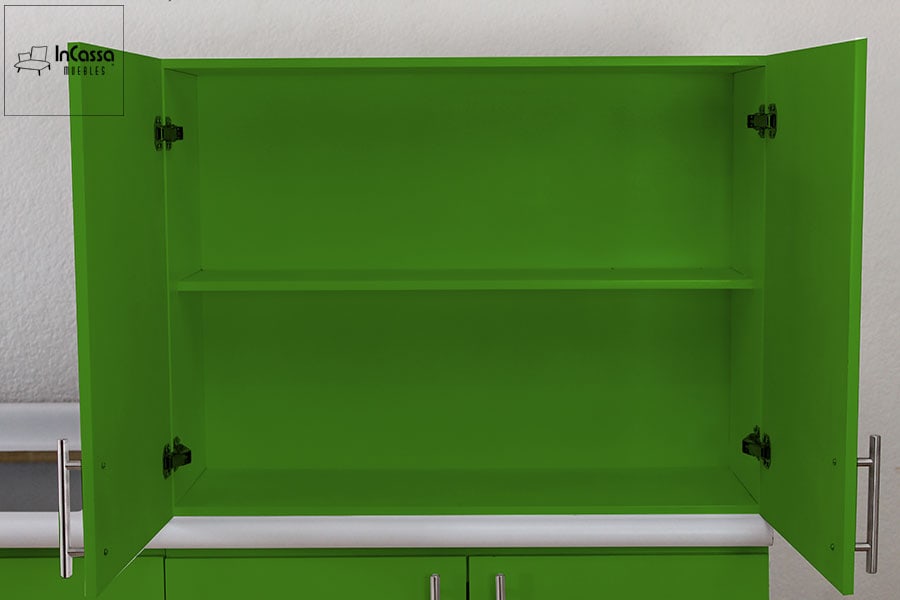 InCassa Muebles Edomex mueblería CDMX Cocina integral LA ROCHELLE 2.80m diseñada para PARRILLA 4