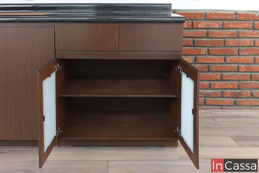 InCassa Muebles Edomex mueblería CDMX Cocina integral LAOS 2.50m diseñada para PARRILLA 7