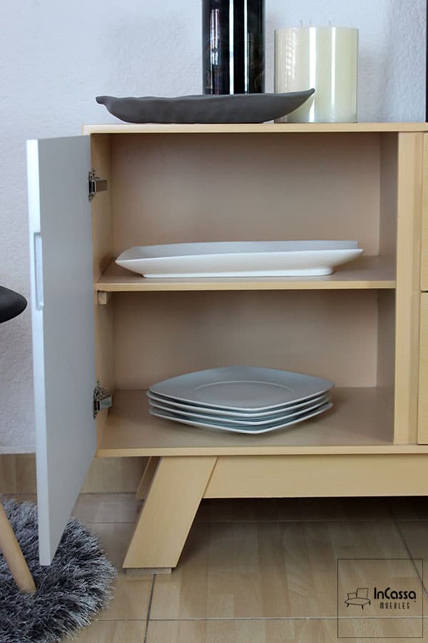 InCassa Muebles Edomex mueblería CDMX Bufetero Trinchador Modelo LEBRIJA 3