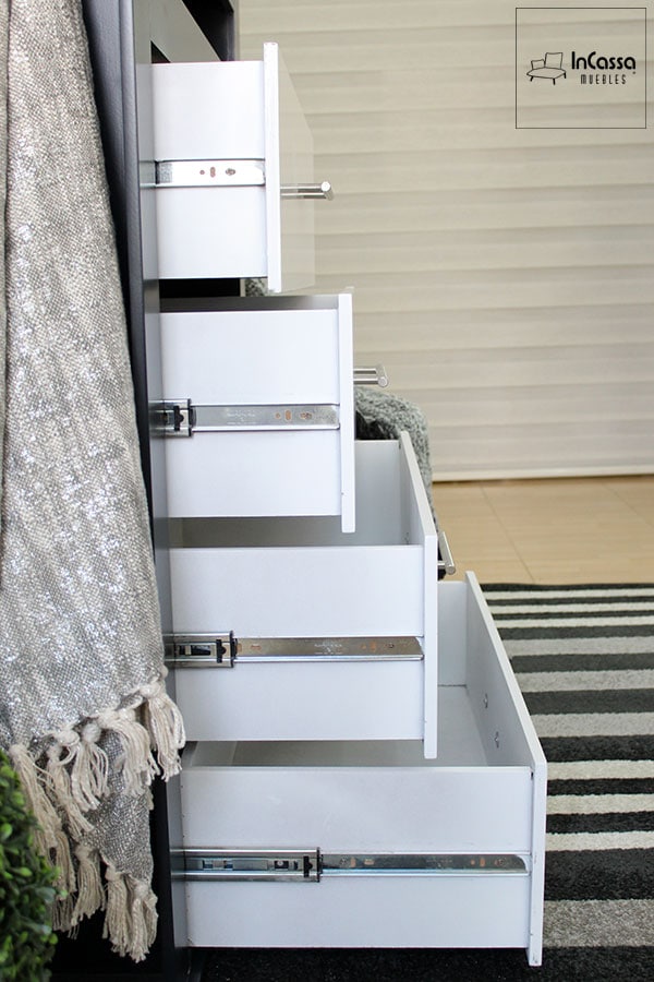 InCassa Muebles Edomex mueblería CDMX Cajonera Modelo LEXUS 5