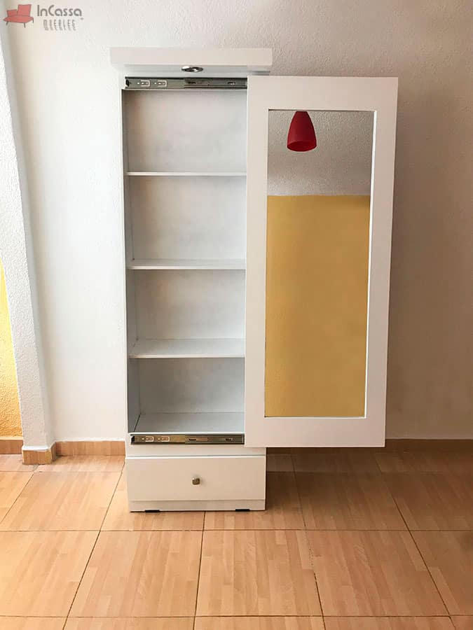 InCassa Muebles Edomex mueblería CDMX Tocador con Espejo Modelo LIMA 7