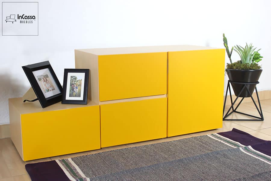 InCassa Muebles Edomex mueblería CDMX Mini Centro de Entretenimiento Modelo LOMÉ 2