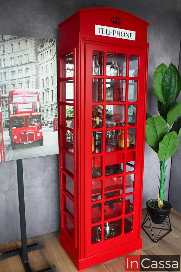 Cantina Cabina Telefonica Modelo LONDON