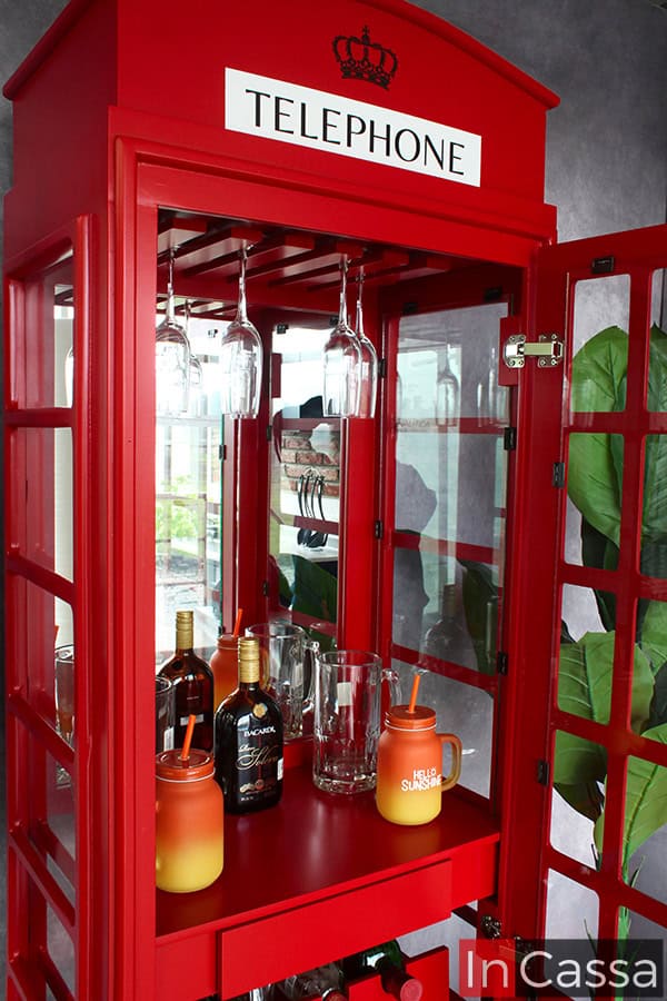 Cantina Cabina Telefonica Modelo LONDON