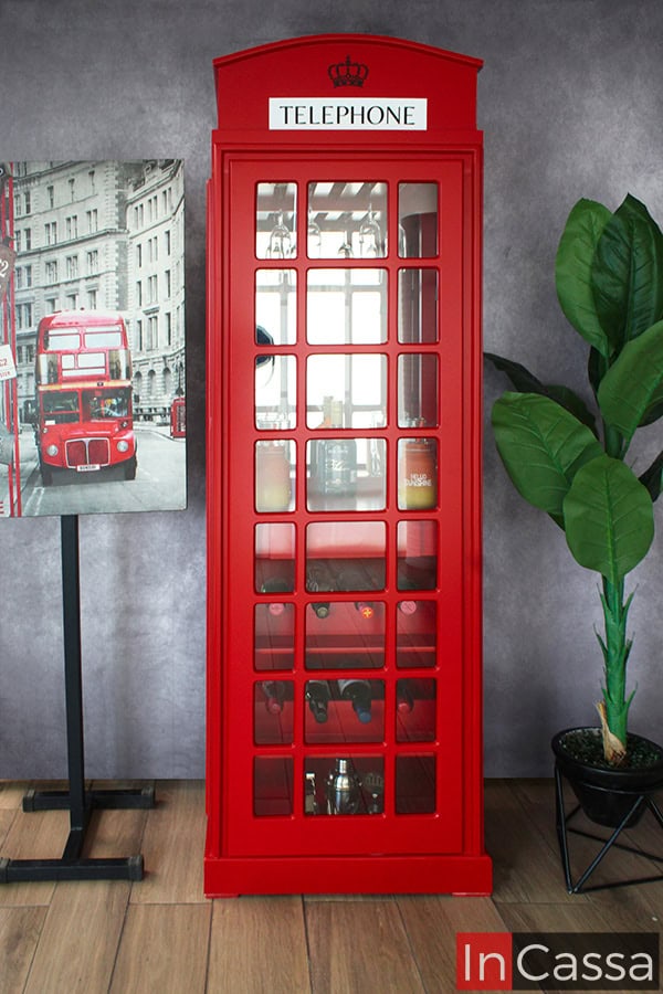 Cantina Cabina Telefonica Modelo LONDON