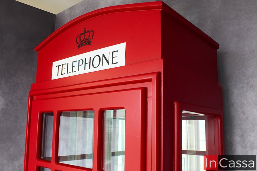 Cantina Cabina Telefonica Modelo LONDON