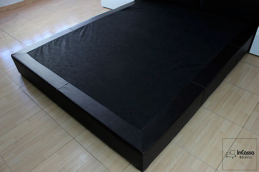 InCassa Muebles Edomex mueblería CDMX Base de Cama Modelo LOUSIANA 4