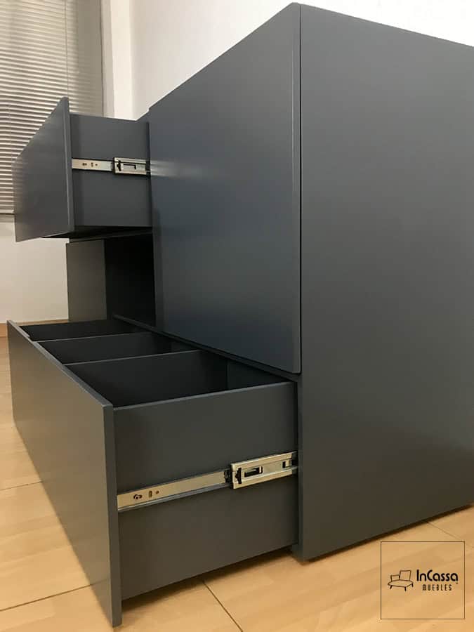 InCassa Muebles Edomex mueblería CDMX Bufetero Minimalista Modelo LUGO 4