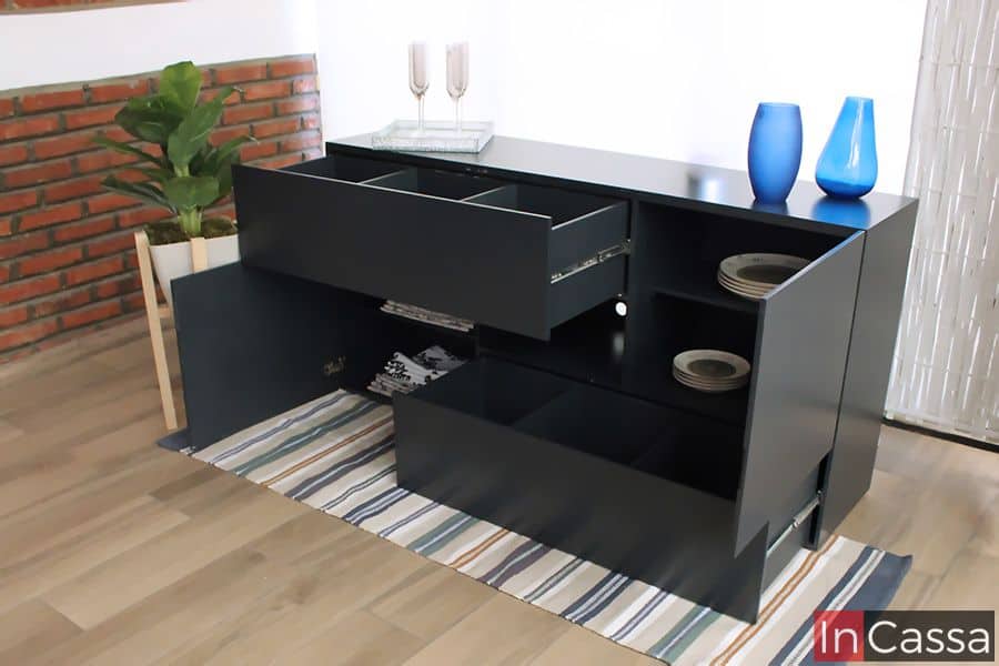 InCassa Muebles Edomex mueblería CDMX Bufetero Minimalista Modelo LUGO 5